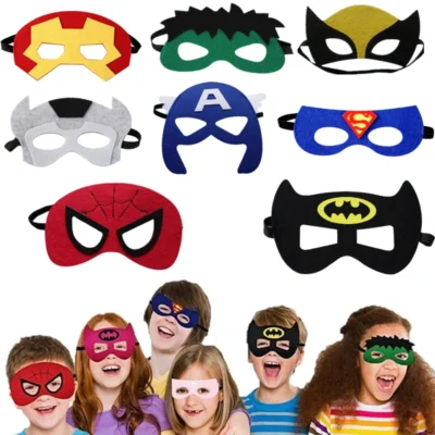 Superhero Party Masks (32Pcs)