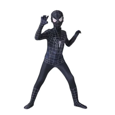 Spiderman Costume for Kids Zentai Suit Spider Man Into The Spider Verse Miles Morales Superhero Cosplay Bodysuit Adult Jumpsuits - Image 19