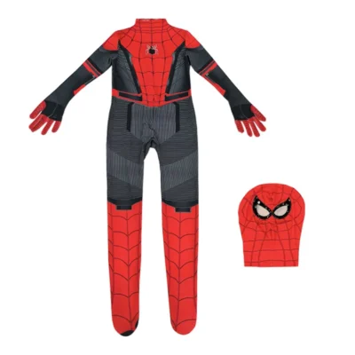 Spiderman Costume for Kids Zentai Suit Spider Man Into The Spider Verse Miles Morales Superhero Cosplay Bodysuit Adult Jumpsuits - Image 12