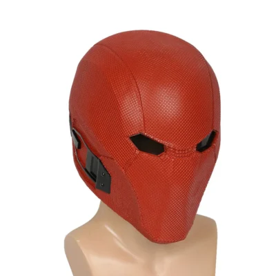 Bat Under the Red Hood Man Helmet - Image 6