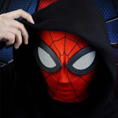 Spiderman Mask Cosplay for Adults - Image 4