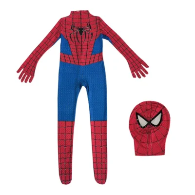 Spiderman Costume for Kids Zentai Suit Spider Man Into The Spider Verse Miles Morales Superhero Cosplay Bodysuit Adult Jumpsuits - Image 8