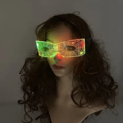 Spider Hero Flashing Glasses - Image 10