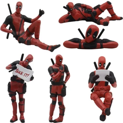 Deadpool Desk Decoration Figure Model