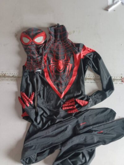 Spiderman Costume Black/Red - Image 11