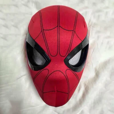 Spiderman  Movable  Eyes Cosplay Mask - Image 2