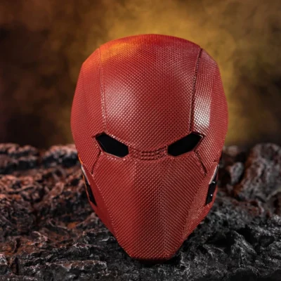 Bat Under the Red Hood Man Helmet - Image 12