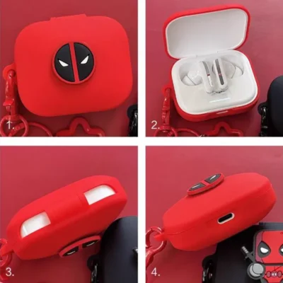 Deadpool Silicone AirPods Protective Case - Image 2