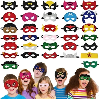 Superhero Party Masks (32Pcs) - Image 16