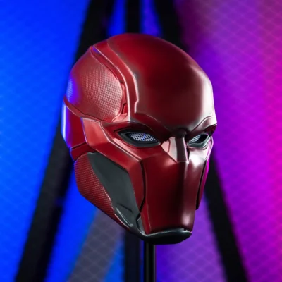 Anime Hero Cosplay Red Helmet - Image 5