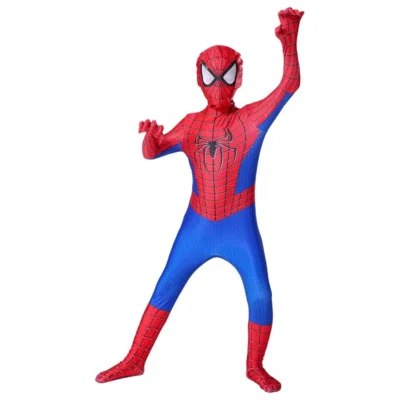 Spiderman Costume for Kids Zentai Suit Spider Man Into The Spider Verse Miles Morales Superhero Cosplay Bodysuit Adult Jumpsuits - Image 13