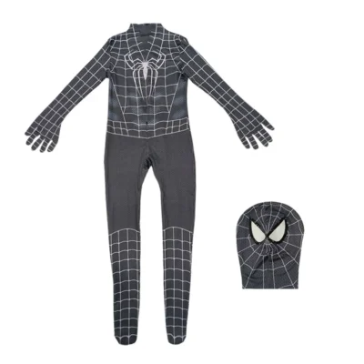 Spiderman Costume for Kids Zentai Suit Spider Man Into The Spider Verse Miles Morales Superhero Cosplay Bodysuit Adult Jumpsuits - Image 10