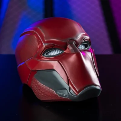 Anime Hero Cosplay Red Helmet - Image 3