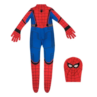 Spiderman Costume for Kids Zentai Suit Spider Man Into The Spider Verse Miles Morales Superhero Cosplay Bodysuit Adult Jumpsuits - Image 11