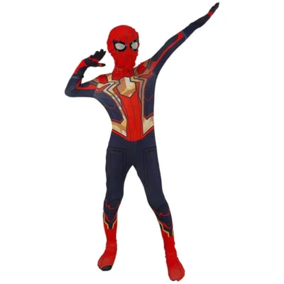 Spiderman Costume for Kids Zentai Suit Spider Man Into The Spider Verse Miles Morales Superhero Cosplay Bodysuit Adult Jumpsuits - Image 21