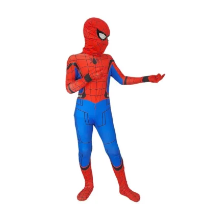 Spiderman Costume for Kids Zentai Suit Spider Man Into The Spider Verse Miles Morales Superhero Cosplay Bodysuit Adult Jumpsuits - Image 20